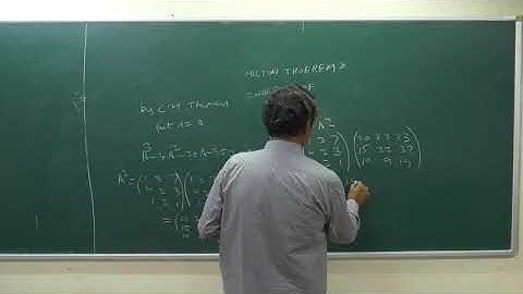 MATRICES-13/PROBLEMS BASED ON CAYLEY-HAMILTON THEOREM By Dr BAPUJI PULLEPU (Dr BP)