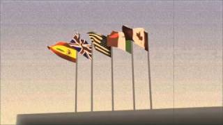 Blender 2.50 - Bandiere al vento screenshot 1