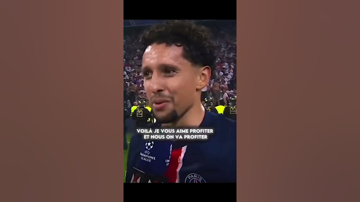 Marquinhos en larmes après la victoire historique du PSG 🏆😭