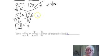 MAT 1314 Sec 1 2B Rational Equations