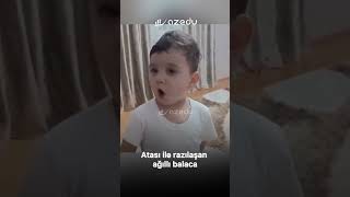 Atası Ilə Razılaşan Ağıllı Balaca