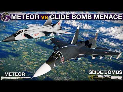 If Ukraine Had Meteor Missiles Could It Stop Russian Su-34 Glide Bombers? | DCS