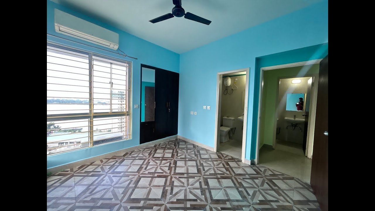 NO 615 2BHK PREMIUM FLAT RENT IN ALCOVE NEW KOLKATA HIGH RISE