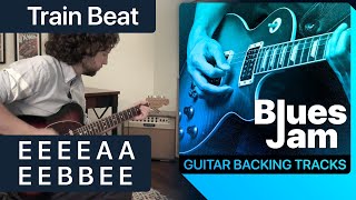 Country Train Beat Blues (E) Guitar Backing Track Jam