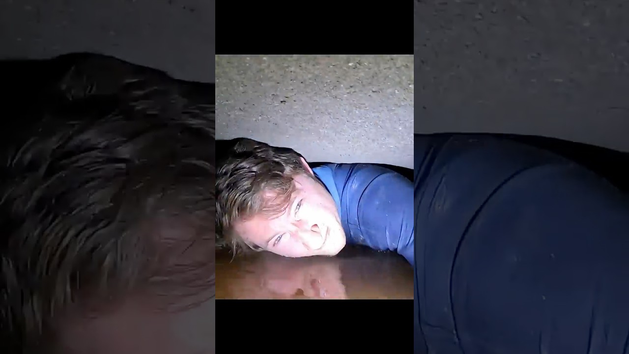 This Guy Got Stuck In A Cave