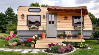 🏡We Live in Our Dream Tiny Home in the Forest🦋✨