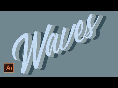 Adobe Illustrator Tutorial - 3D 'Extrude & Bevel' text in Adobe Illustrator - DesignMentor