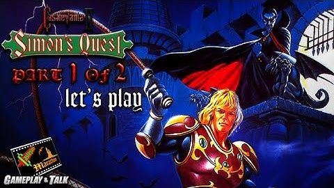 Castlevania II Full Playthrough (NES) - Part 1 of 2 | Let