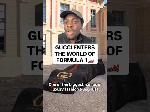 Why Gucci Is Sponsoring Alpine's F1 Team 🏎️