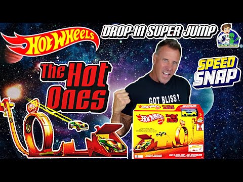 Hot Wheels The Hot Ones Drop in SuperJump New Speed Snap