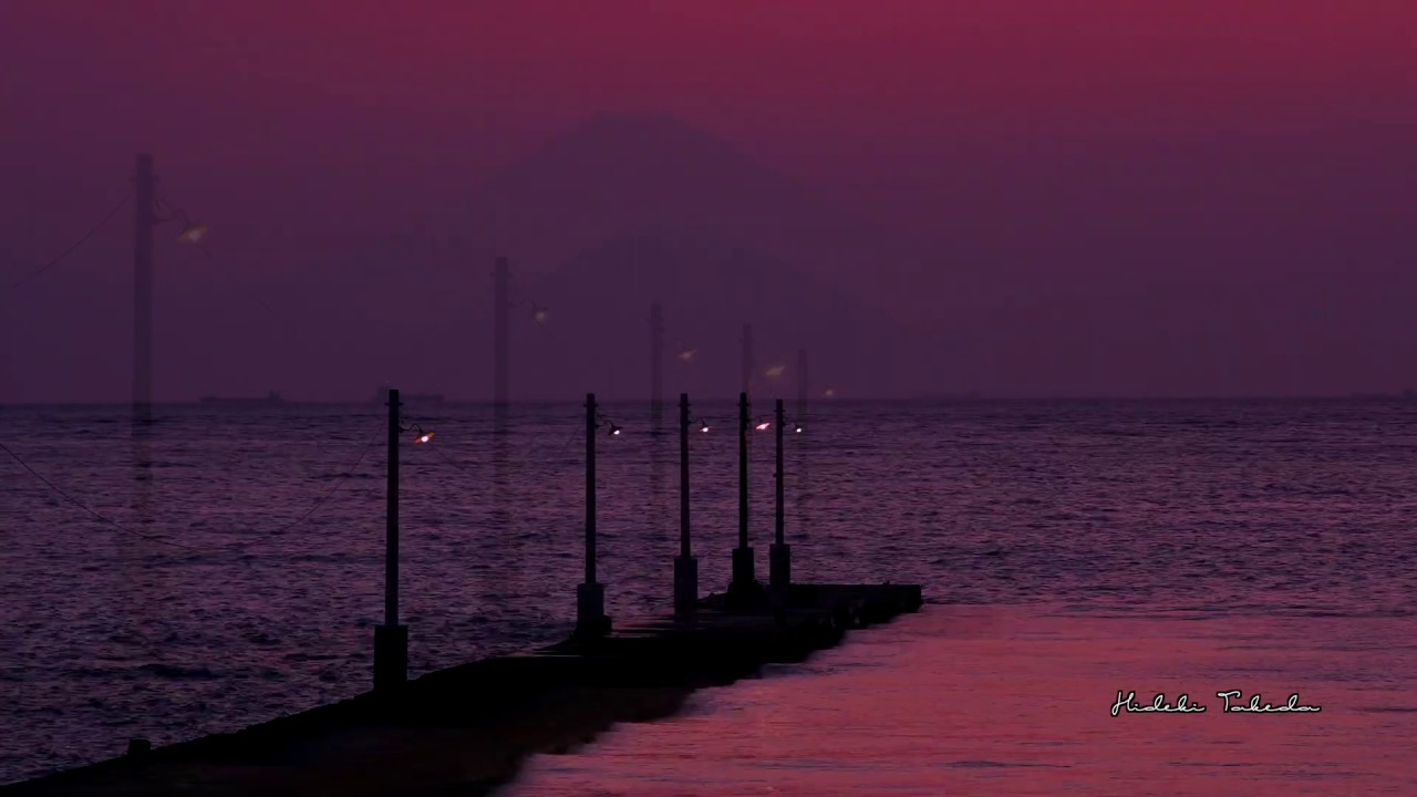 4K 房総半島　原岡桟橋（岡本桟橋）2020年6月9日撮影