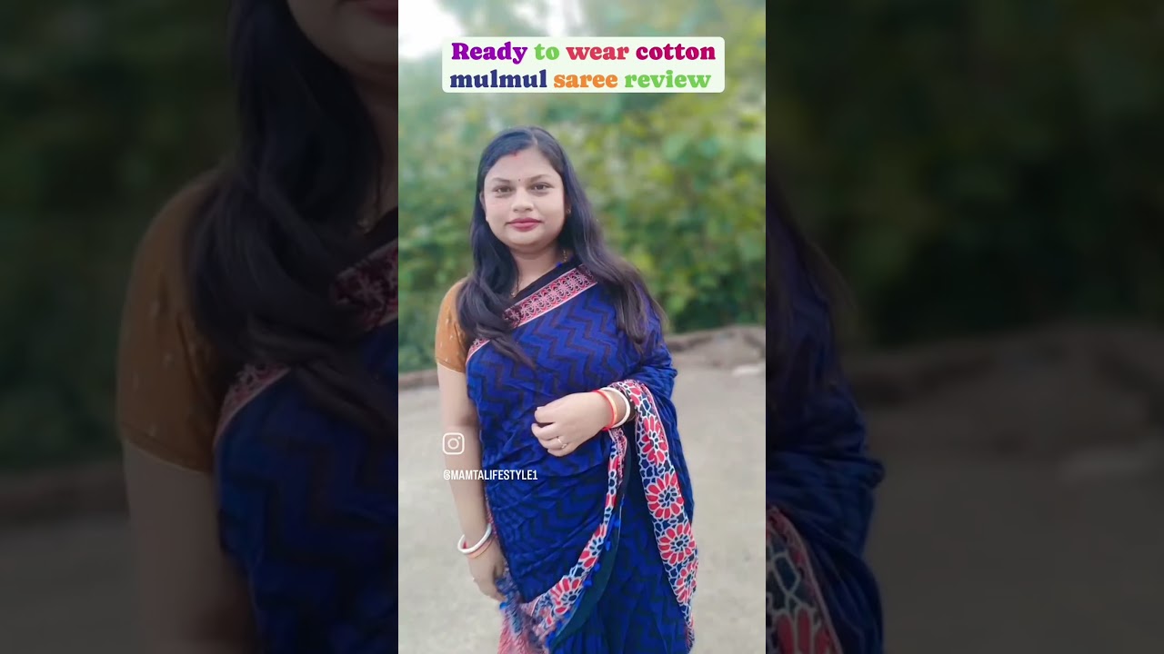 Ready to wear saree review 