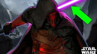 Why Darth Revan Used a PURPLE 