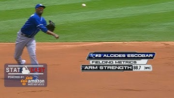 KC@CWS: Statcast tracks Escobar