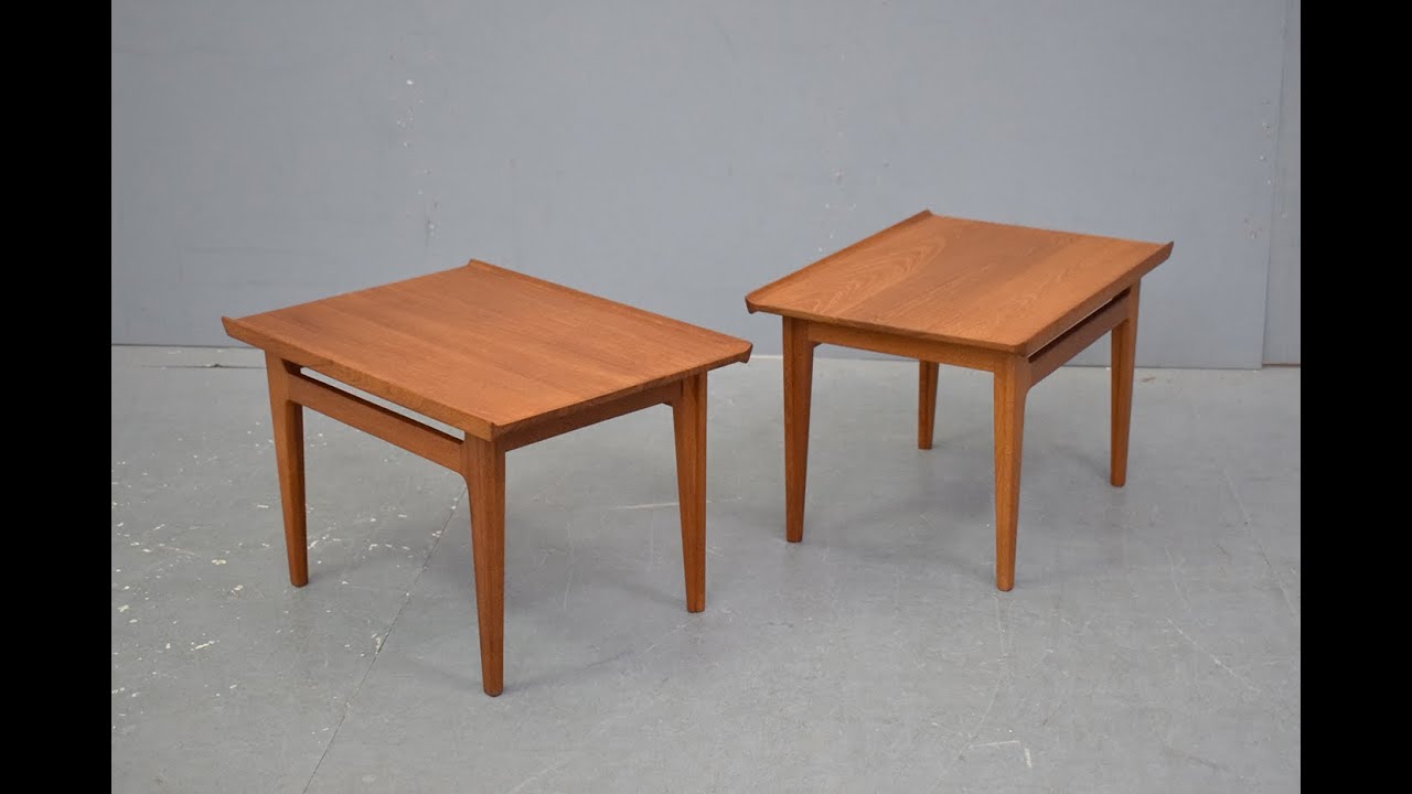 Vintage teak FD535 coffee table by Finn Juhl