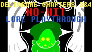 Deltarune Chapters 3&4 NO-HIT + LORE PLAYTHROUGH - Part 4
