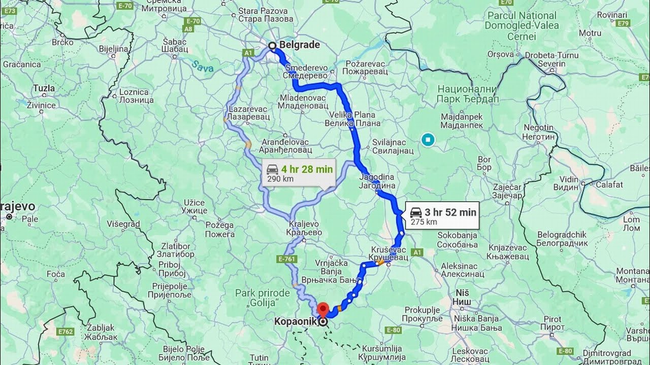 Na KOPAONIK preko Aleksandrovca - iskustvo, put, voznja, kako sam prosao?