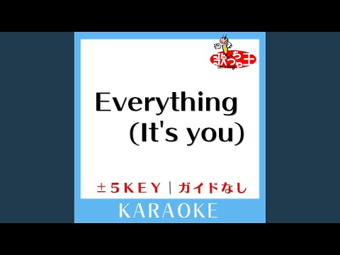 Everything (It's you) +5Key (原曲歌手:Mr.Children)