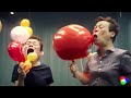 Eating balloons with elon musk