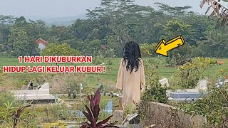 Download Lagu Ada gadis cantik baru 1 hari dikuburkan hidup lagi diasiang hari (BANGKIT DARI KUBUR)...!  MP3
