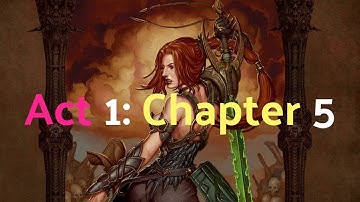 Dungeon Siege II - Act 1: Chapter 5 - The Dryad Exile Colony (Soldier, Solo, Melee) [1080p60fps]