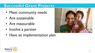 D6200 Grants Management Seminar 2026-27 Online Module 2 - Narration