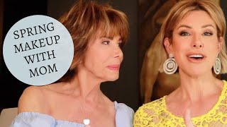 MAKEUP FOR WOMEN OVER 60 | Doing Mom’s Soft Spring Makeup | Dominique Sachse screenshot 5