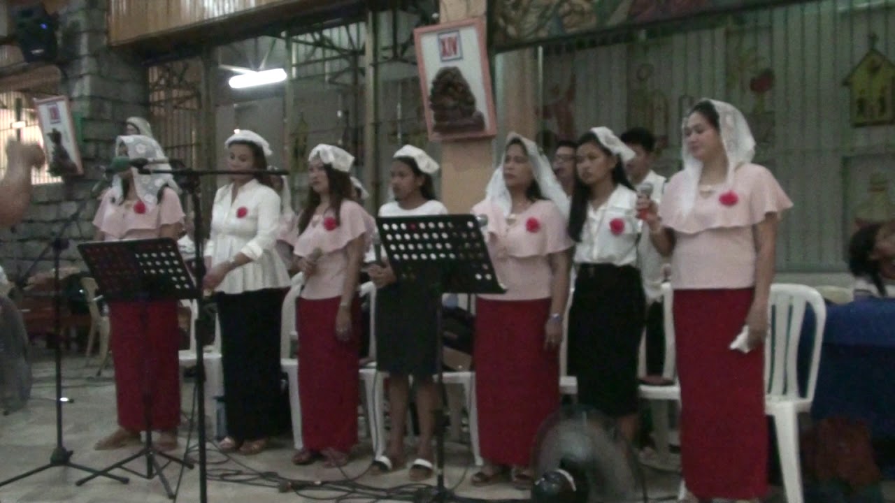 Papuri sa Diyos sang by El Shaddai Holy Cross Parish Cell Group Gospel Grand Choir