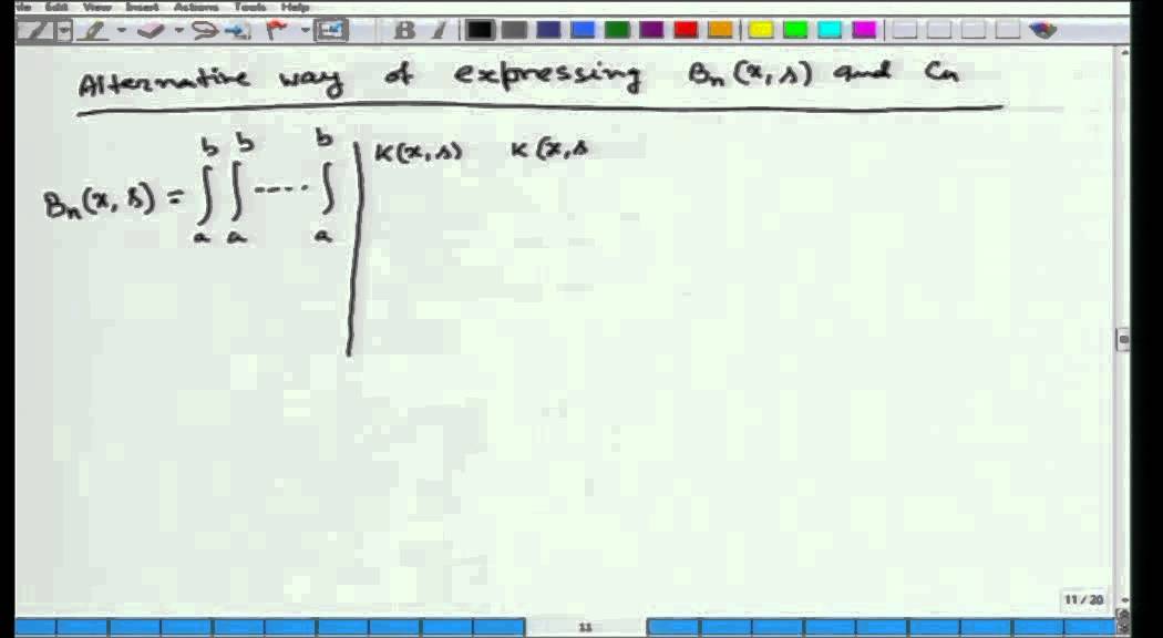 Mod-01 Lec-36 Calculus of Variations and Integral Equations - YouTube