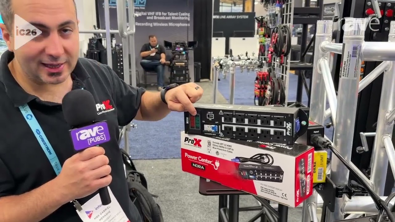 InfoComm 2026: ProX Live Performance Gear Presents X-PCNORA Power Distribution Compact Box