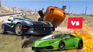 season 4 Ferrari vs Lamborgini Drag race by Rush to game123 6 views 3 weeks ago 3 minutes, 16 seconds