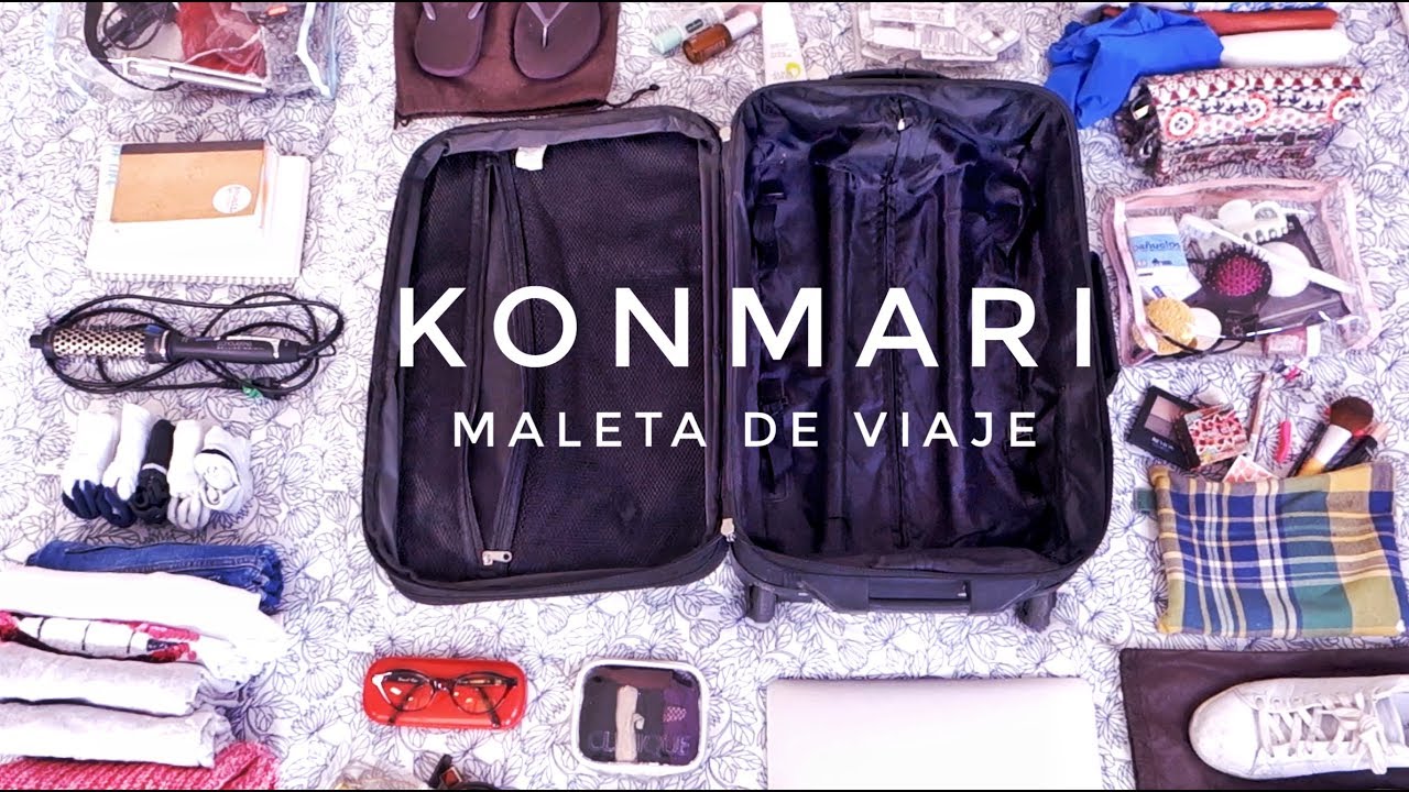 metodología Por lo tanto tener Cómo hacer la maleta perfecta + DESCARGABLE | Método KonMari | Por Marie  Kondo - YouTube