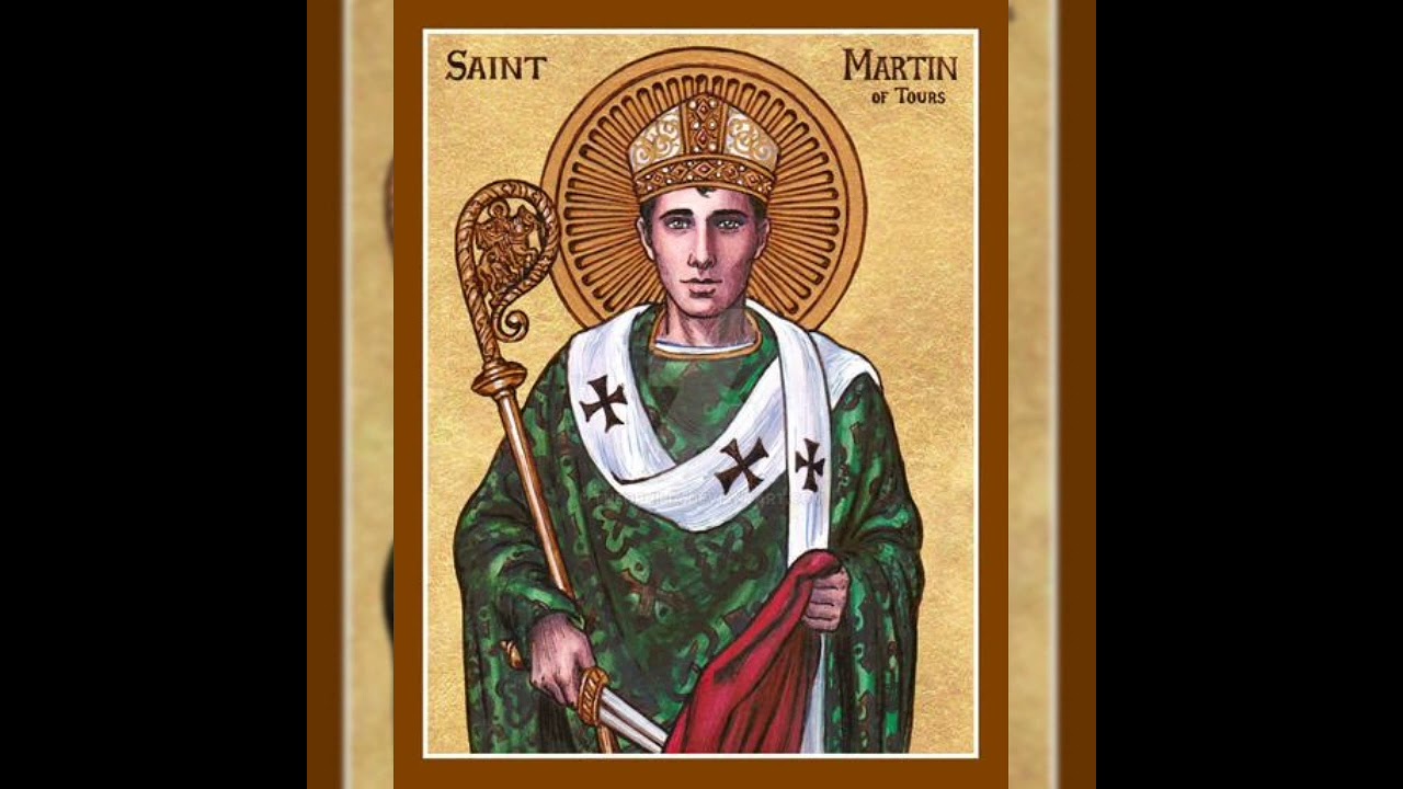 Saint of the Day for November 11. Saint Martin of Tours.