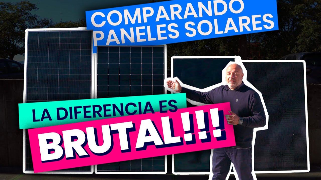 ¿Cómo escoger el PANEL SOLAR más ADECUADO?