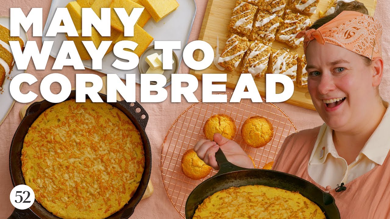 How to Make Cornbread, Corn Muffins and More   Bake It Up a Notch with Erin McDowell