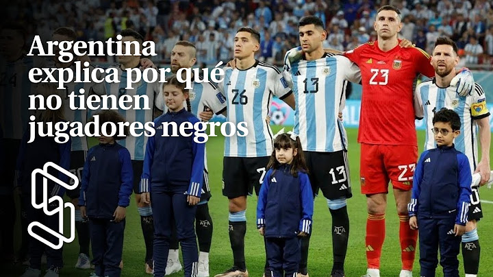 Argentina explica por qué no tienen jugadores negros: “Somos una nación blanca”