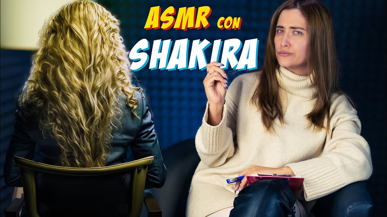CLARAMENTE SHAKIRA necesita que un poco de ASMR la SALPIQUE | ASMR Español | Asmr with Sasha