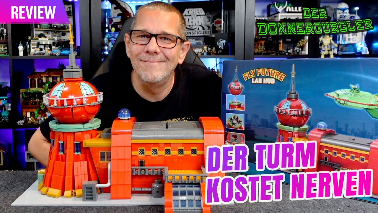 Futurama aus Klemmbausteinen! CBOX Fly Future Lab Hub im Review