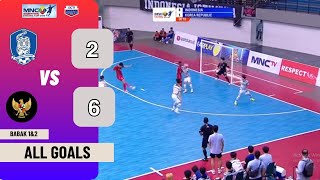 ALL GOALS! HASIL AKHIR 6-2 KEMENANGAN DIPEGANG PENUH INDONESIA |MNC FUTSAL CUP 2022