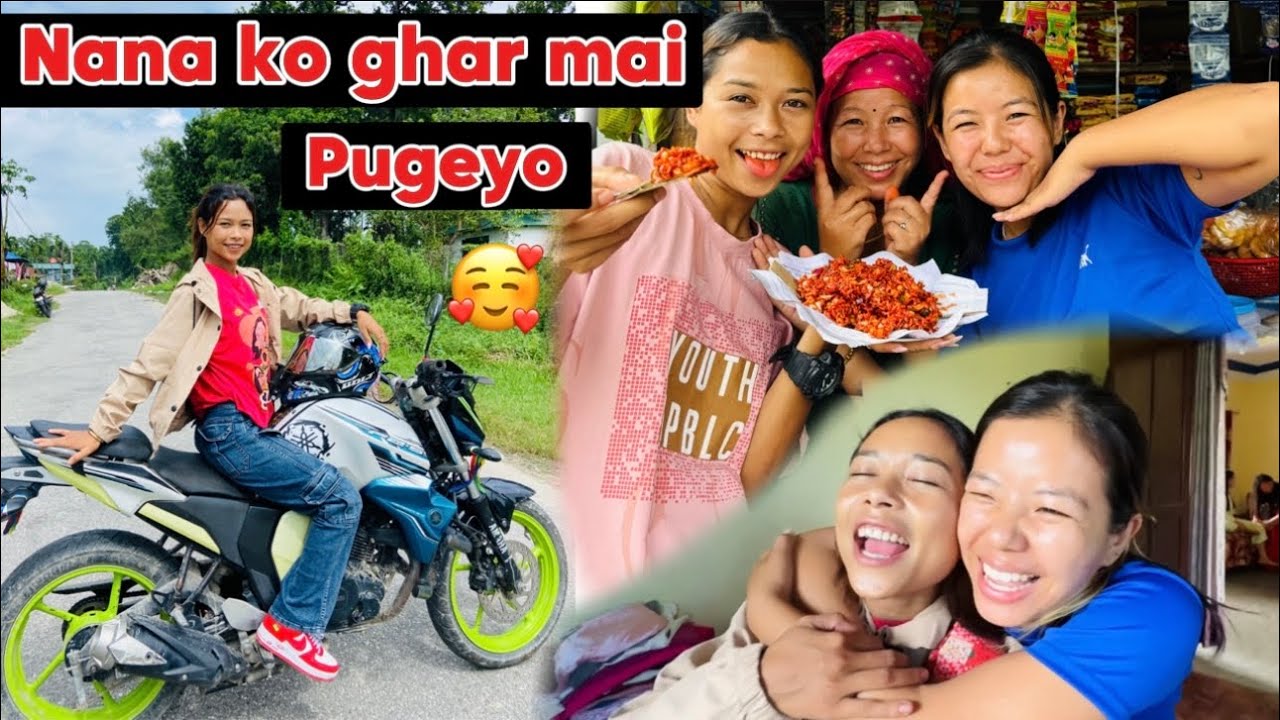 FIRST TIME @czzlingroynee NANA KO GHAR MA😱//DIDI BOINE MELERW😍YATI SAMMA GAREYO😳bebo_vlog🌍🥀❤️