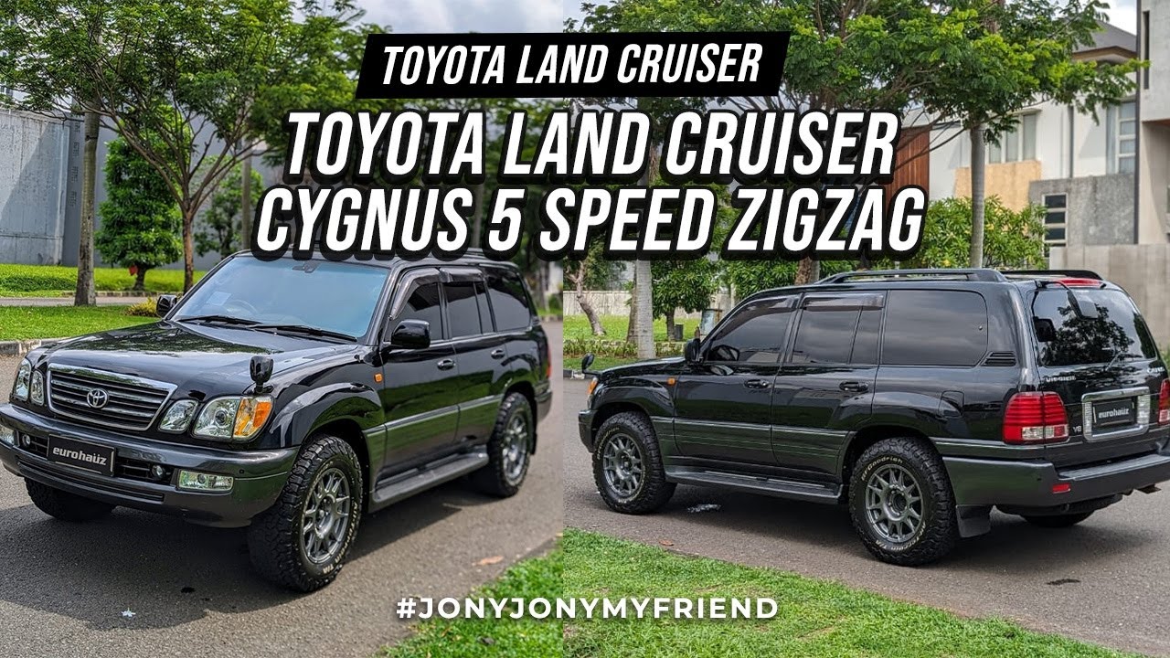 TOYOTA LAND CRUISER CYGNUS 5 SPEED ZIGZAG 