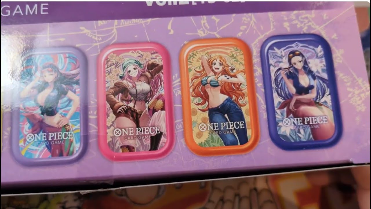 One Piece TS-02 Tins, tolles japanisches Produkt. OP13 Packs und schöne Promos