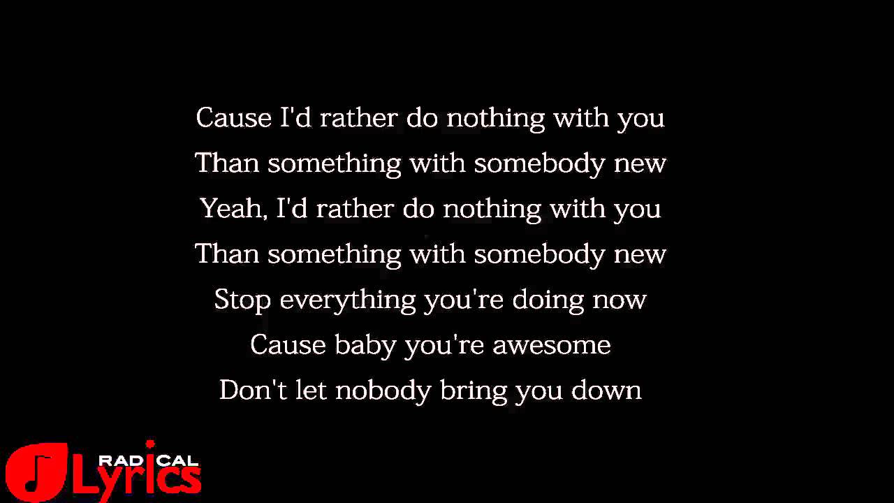 Kanye West Awesome LYRICS YouTube