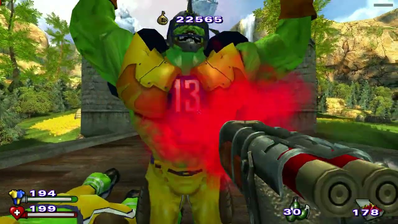 Serious Sam 2 in 4K 60fps Level 25 Greendale