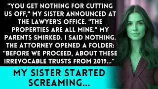 At The Will Reading Sister Said this Is What You Deserve  Then The Trust Attorney Spoke