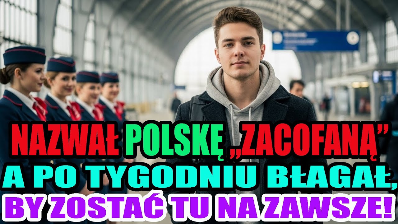 Student z USA nazwał Polskę zacofaną, lecz po tygodniu uklęknął i błagał o…