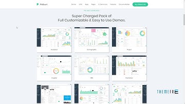 Philbert - Multipurpose Bootstrap Admin Dashboard Template + UI Kit