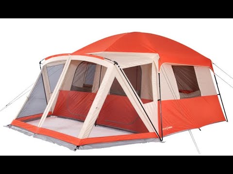 Venture Forward North Shore 8 Person Cabin Tent - YouTube