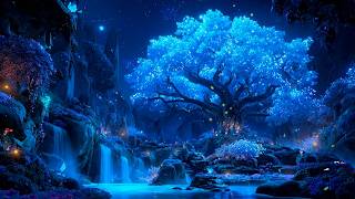 Moonlit Fairy Blue Tree 🌸 ASMR Ambience Forest & Magical Music for Deep Sleep Every Night screenshot 5