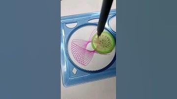 Count the number of circles drawn by spirograph in total??? #diy #trending #viralvideo #subscribe